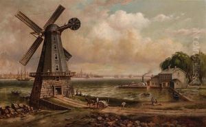 Isaac Edges Windmill, Jersey City, 1815 Isaac Edges Windmill, Jersey City, 1815