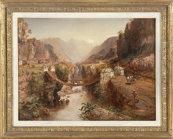 Bridge Across A Ravine - view 1