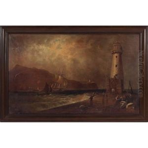 Fisherman And Lighthouse