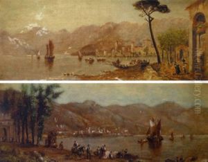 Italian Port Scenes by Granville Perkins