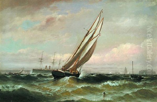 Sailing In New York Harbor - view 1