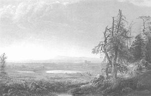 Landscape With Pond by Granville Perkins