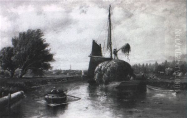 Ferrying Hay - view 1