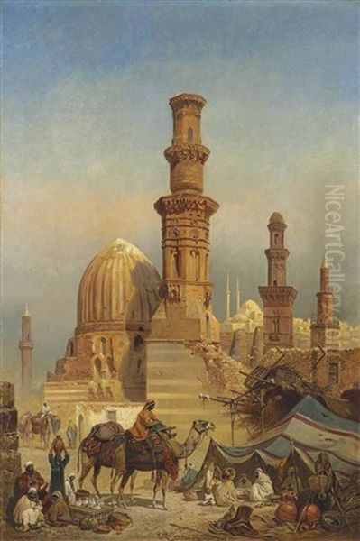 Mosques And Minarets In Cairo - view 1