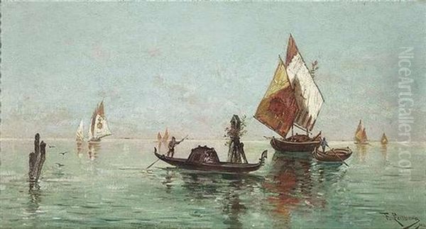 Boote In Der Lagune Von Venedig - view 1