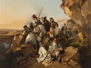 Greek Freedom Fighters by Georg (Christian Joh. G.) Perlberg