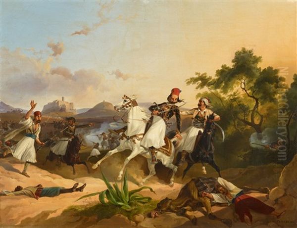 Palicars Fighting - Scenes From The Greek Liberation - view 1