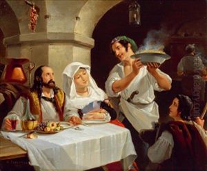 Das Festmahl by Georg (Christian Joh. G.) Perlberg