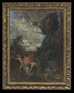 Destruction Of Sodom And Gomorrah by Leo Perlberger