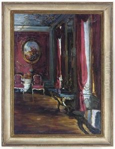 In The Drawing Room by Leo Perlberger