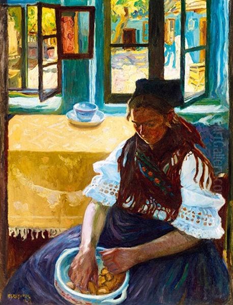 In The Room (in Front Of The Window), 1908 - view 1