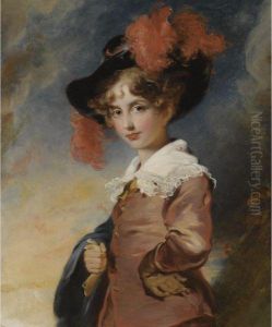 Portrait Of A Boy In Van Dyck Dress