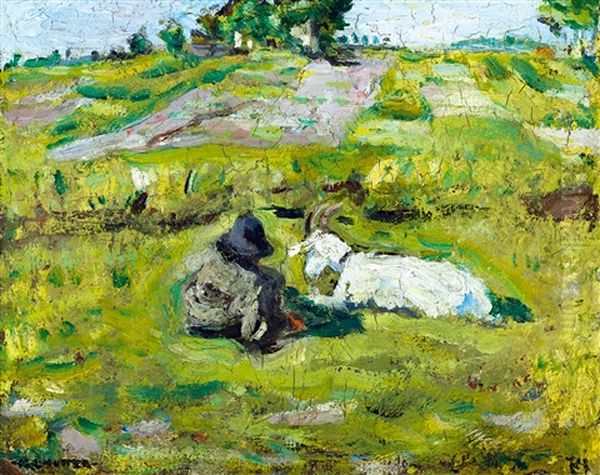 Resting (on The Hillside) - view 1