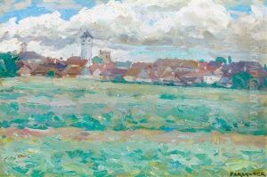 Poprad Landscape by Izsak Perlmutter