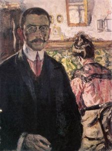 Self-portrait by Izsak Perlmutter