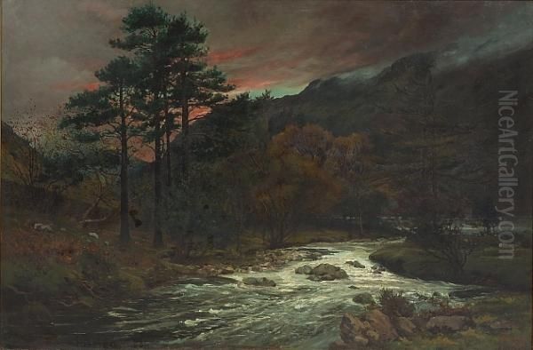An Autumn Evening In Washdale, Cumberland - view 1