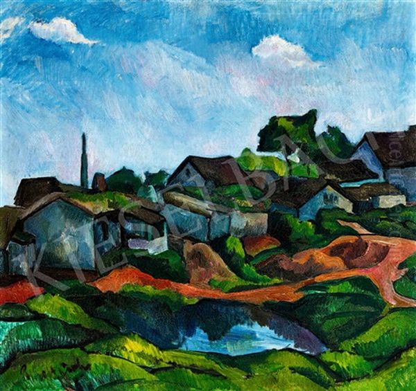 Landscape With Houses - view 1