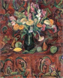 Flower Still-life Wtih Fruits Flower Still-life Wtih Fruits