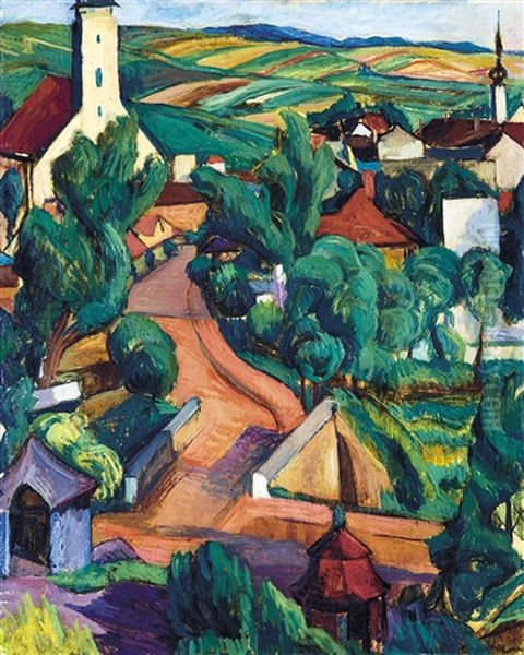 View With A Church - view 1