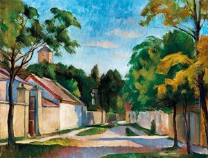 Szentendre Scene by Vilmos Perlrott-Csaba