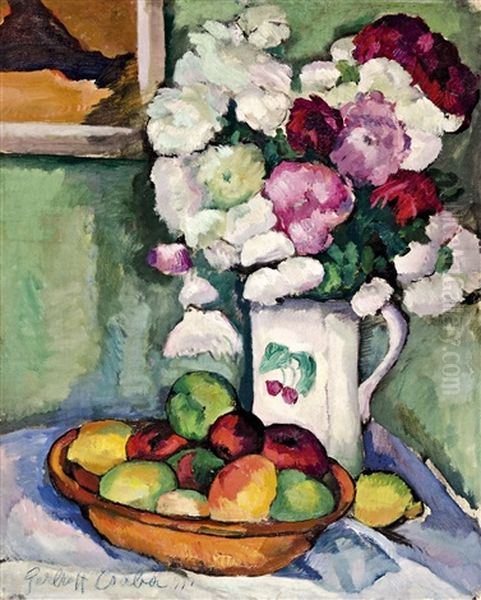 Flower Still Life With Fruits - view 1