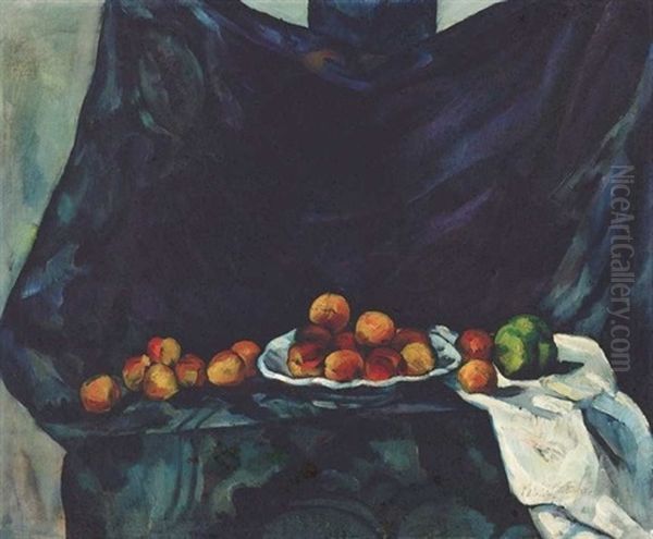 Csendelet Barackokkal Es Almaval (still Life With Peach And Apple) - view 1