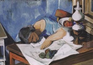 Szobaban (in The Room) by Vilmos Perlrott-Csaba
