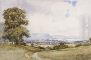 Belfast From Castlereagh Hills by Robert Creswell Boak