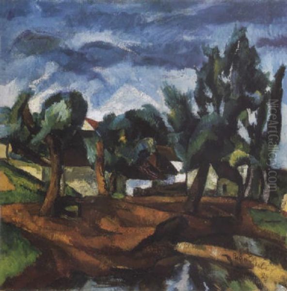 Kisvaros Fakkal (town With Trees) - view 1