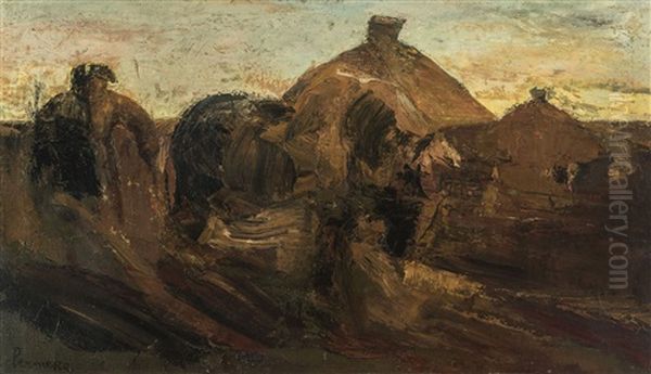 Ploughman And Horse - view 1