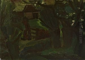 Farmhouse (bauernhof) by Constant Permeke