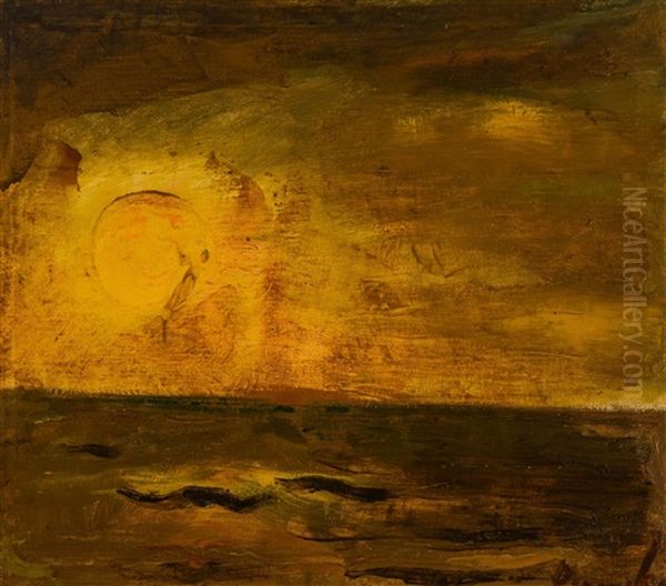 Sunset Over Sea - view 1