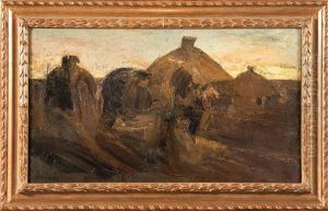 Paysans Aux Moissons by Constant Permeke