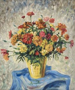 Nature Morte Aux Oeillets