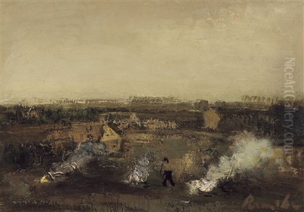 L'incineration Des Fanes De Pommes De Terre - view 1