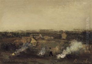L'incineration Des Fanes De Pommes De Terre by Constant Permeke