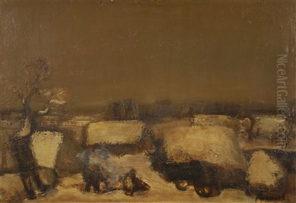 Paysage Sous La Neige - view 1