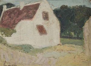 A White Farm House by Constant Permeke