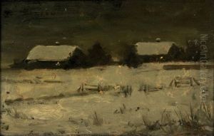 Chaumieres Dans La Neige Chaumieres Dans La Neige