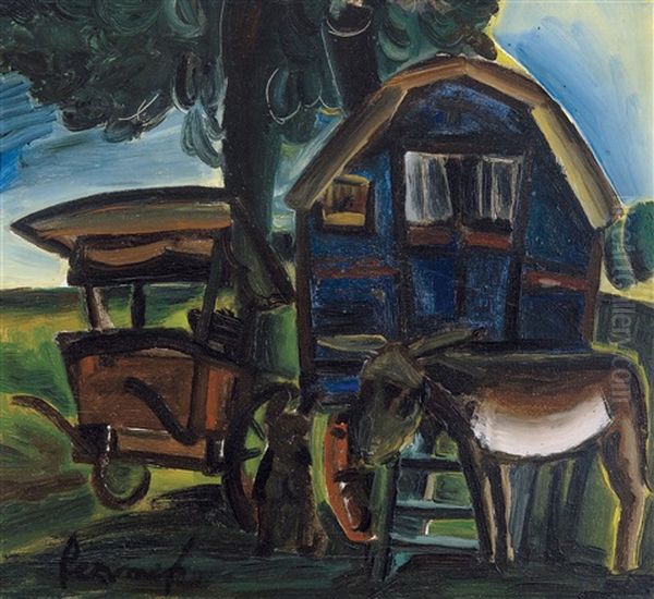 La Charette Et L'ane - view 1