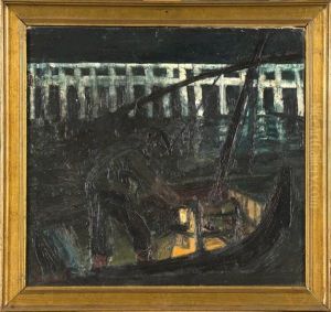 Pecheur A L'estacade D'ostende by Constant Permeke