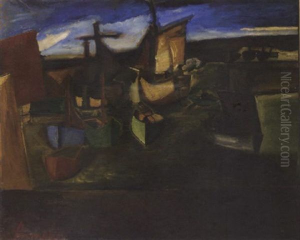 The Harbour Of Ostend - view 1