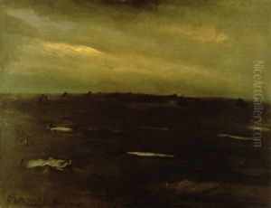 Marine Met Vissersboten by Constant Permeke