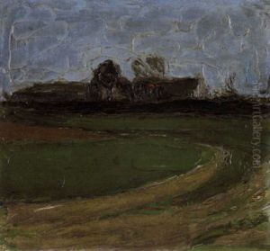 Landschap Met Hoeve Te Latem by Constant Permeke