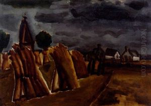 Korenschoven by Constant Permeke