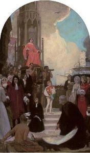 Sketch For 'an Apotheosis Of Bristol' by Ernest Board