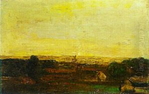 A Landscape With A Mill by Constant Permeke