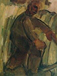 Een Maaier by Constant Permeke
