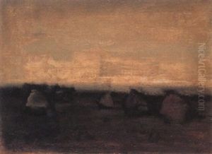 Haystacks In A Landscape Haystacks In A Landscape