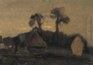 Paysage A La Nuit Claire Paysage A La Nuit Claire